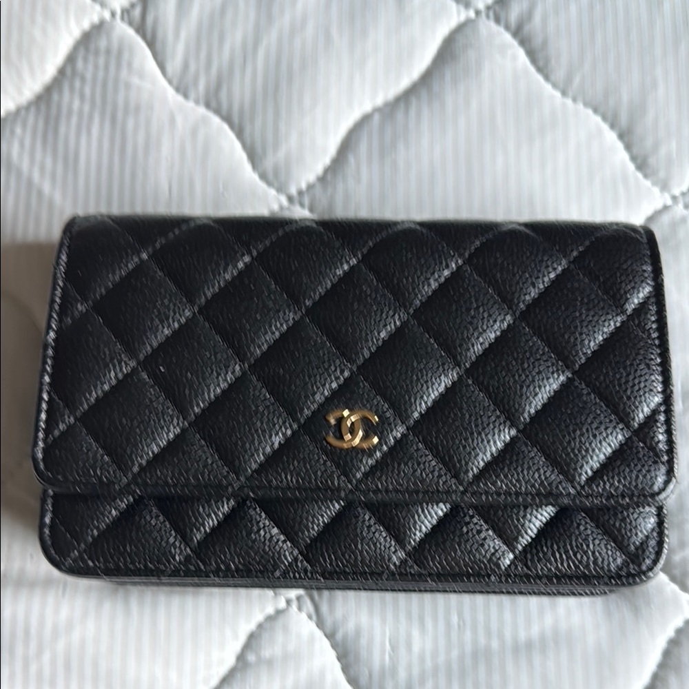 Chanel Wallet on Chain in Caviar Leather
